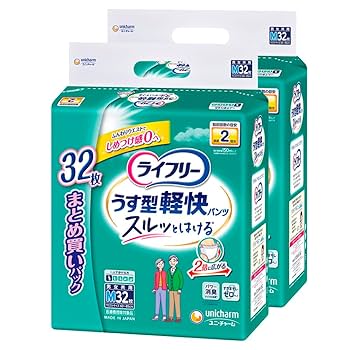 Amazon.co.jp: 【ケース販売】 ライフリー パンツタイプ うす型